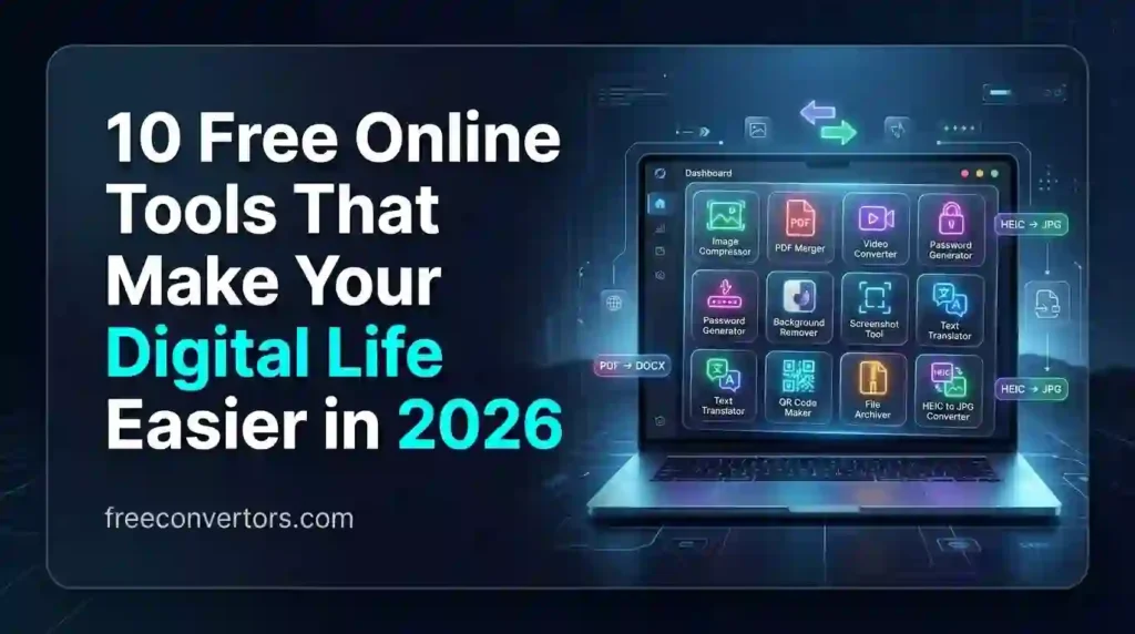 10 Free Online Tools That Make Your Digital Life Easier in 2026