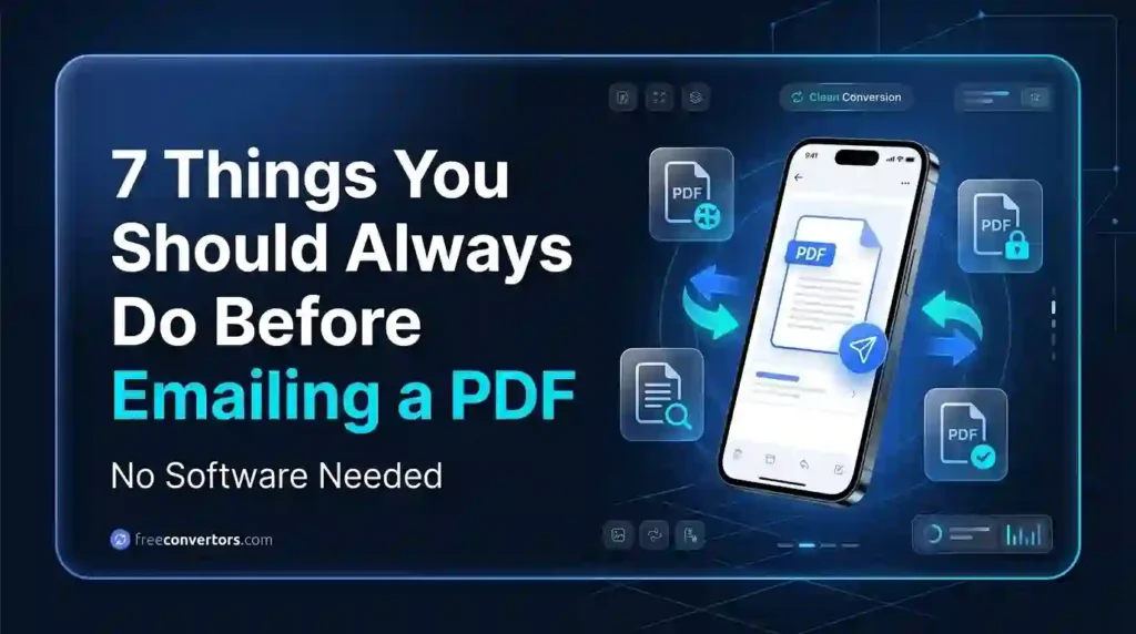 7 Things You Should Always Do Before Emailing a PDF