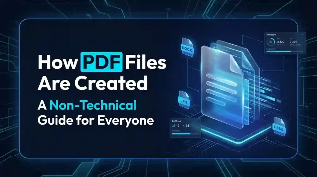 How PDF Files Are Created — A Non-Technical Guide for Everyone