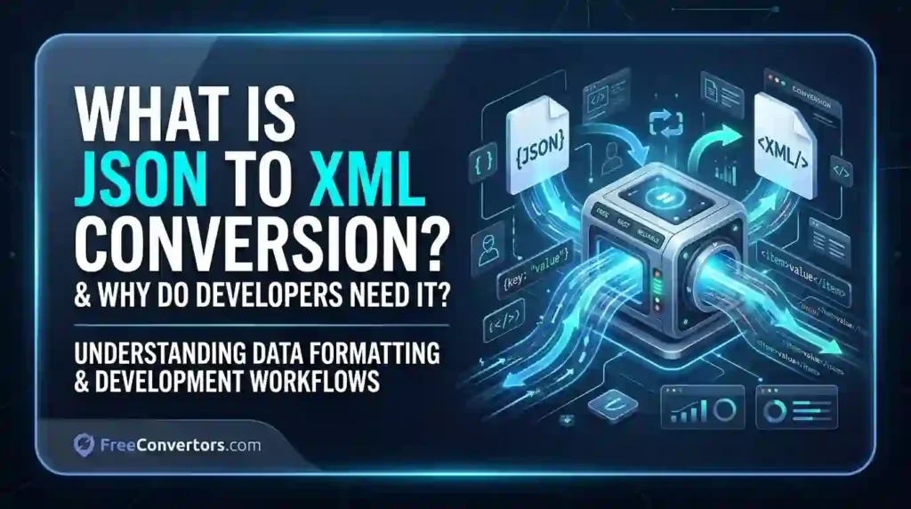 What is JSON to XML Conversion and Why Do Developers Need It