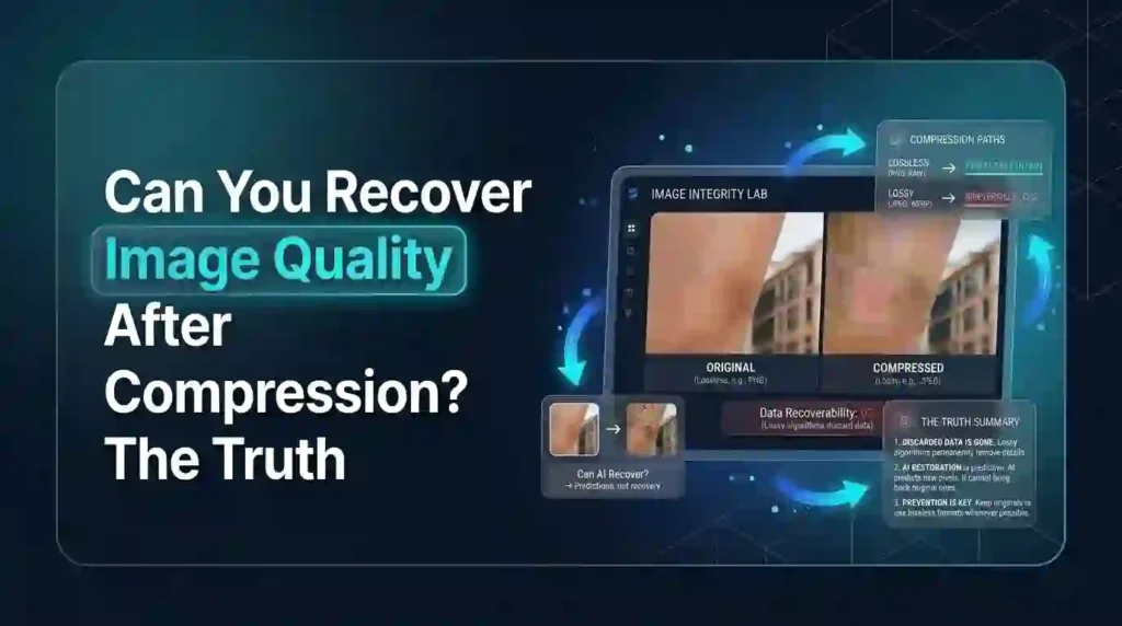 Can You Recover Image Quality After Compression The Truth