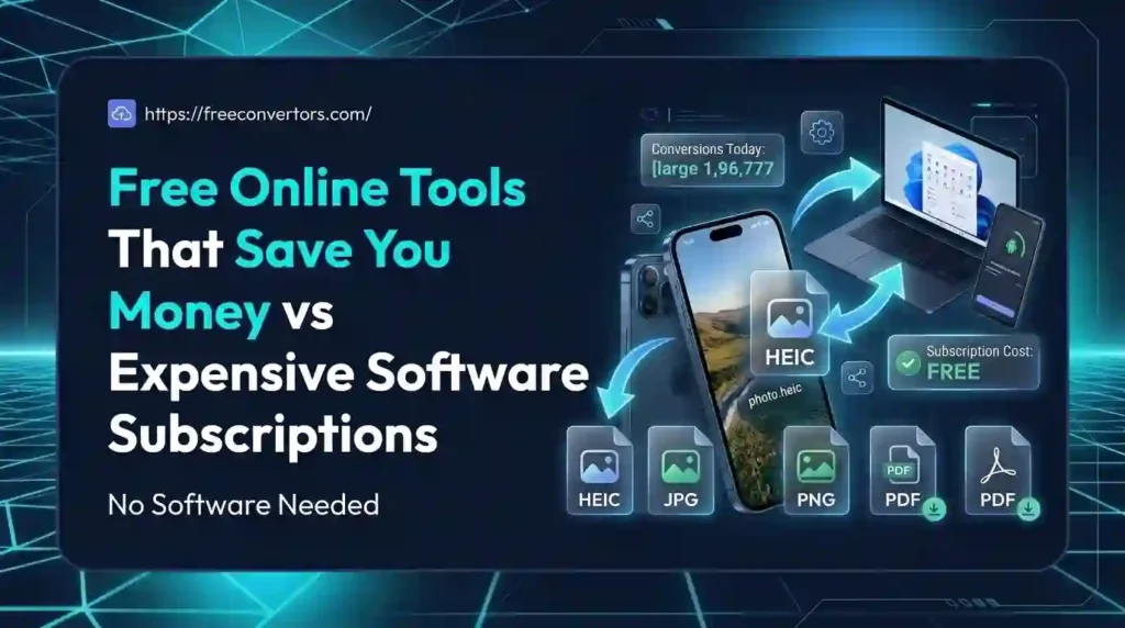 Free Online Tools That Save You Money vs Expensive Software Subscriptions