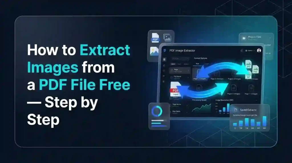 How to Extract Images from a PDF File Free — Step by Step