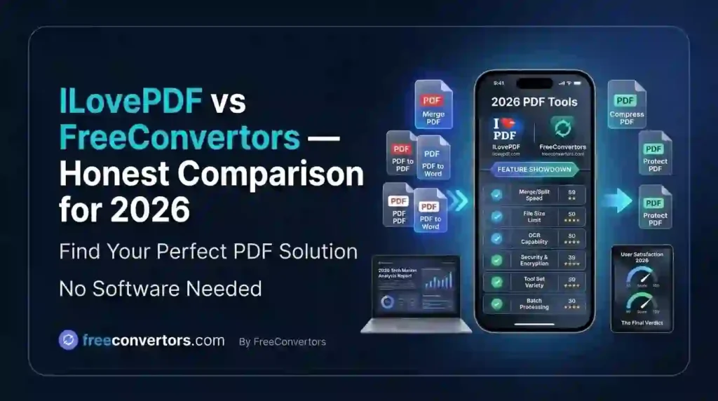 I Love PDF vs Free Converters — Honest Comparison for 2026