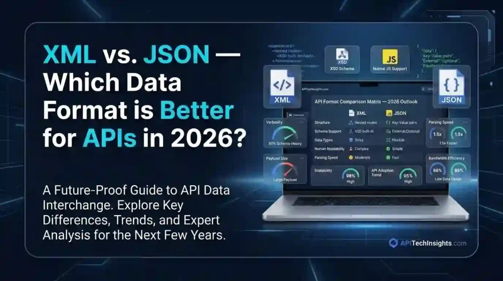 XML vs JSON — Which Data Format is Better for APIs in 2026
